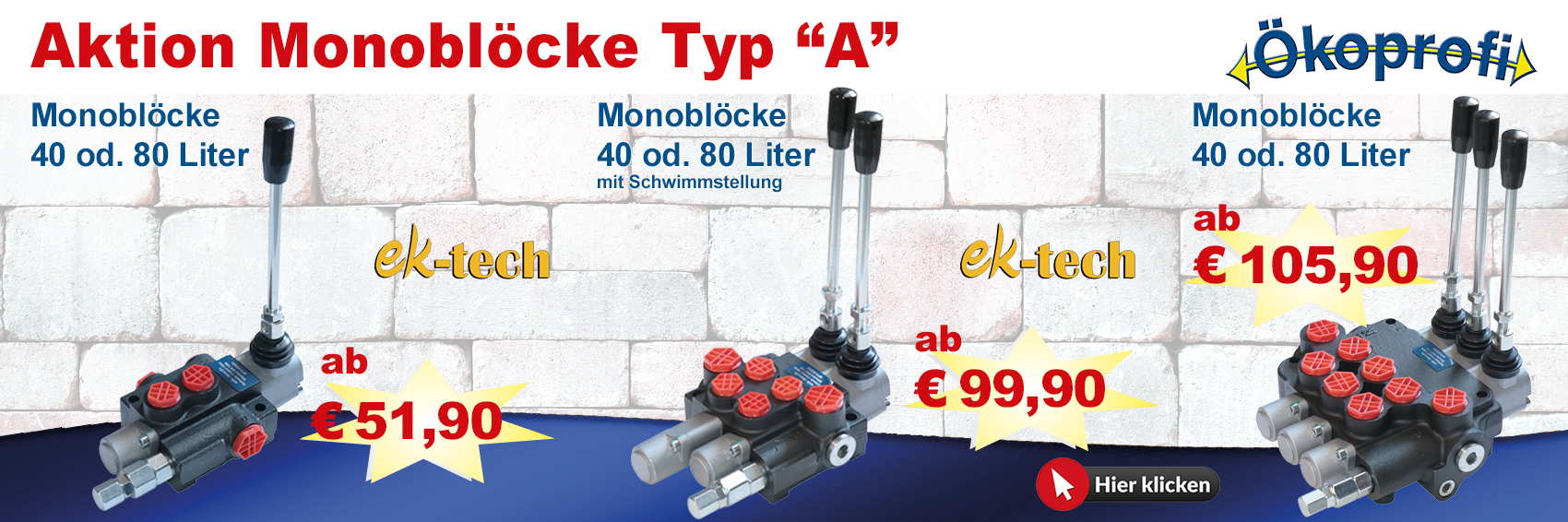 Aktionen Slider