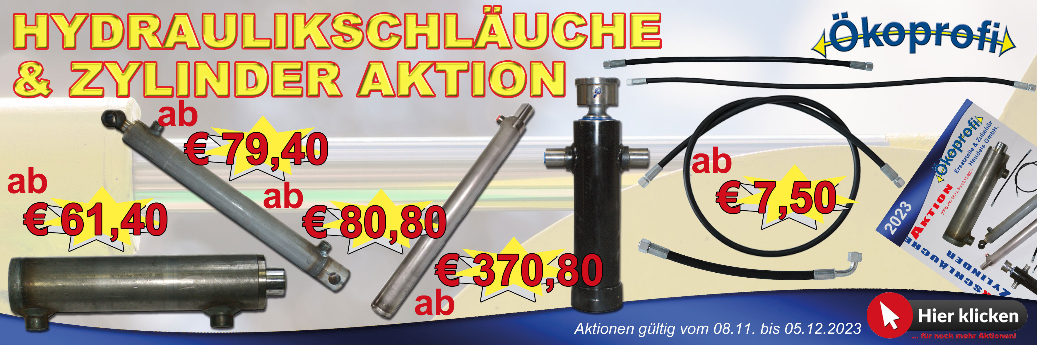 Aktionen Slider