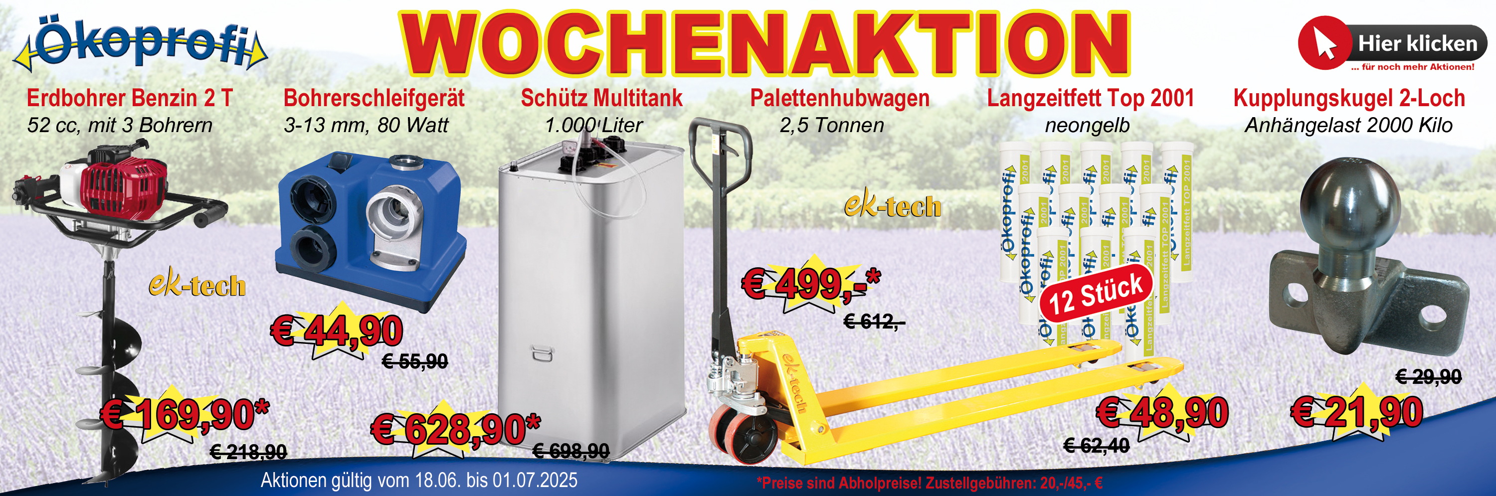 Aktionen Slider