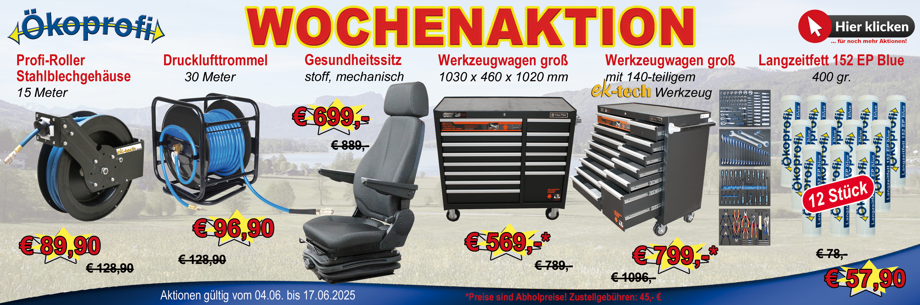 Aktionen Slider