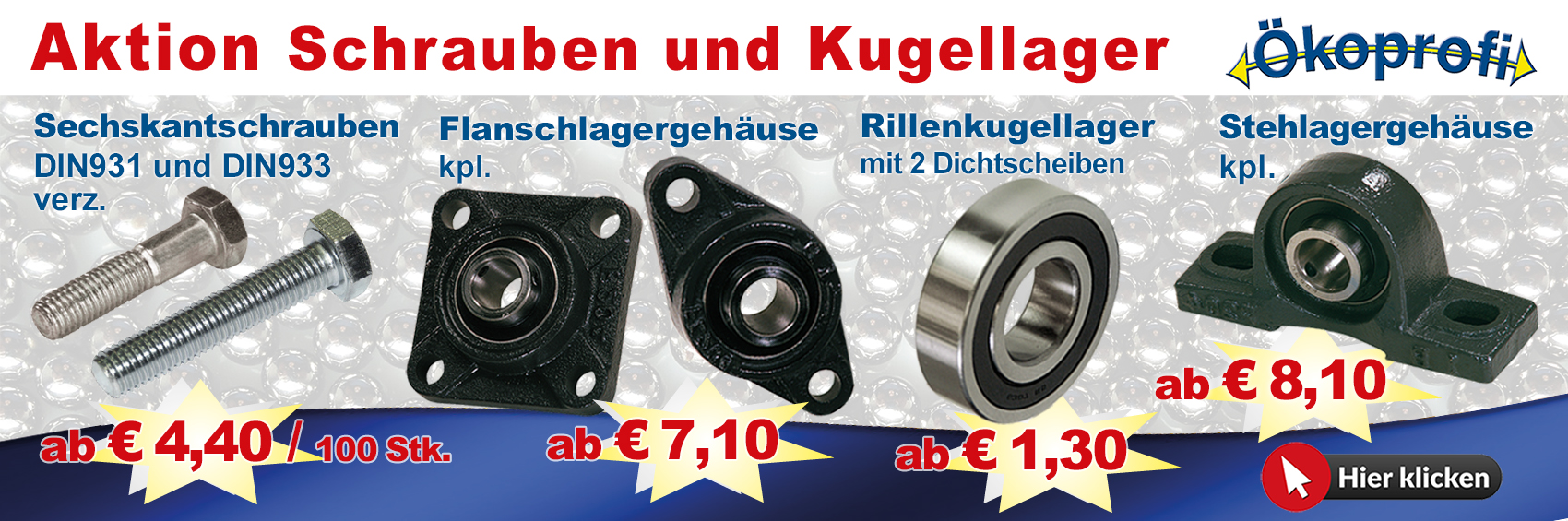 Aktionen Slider