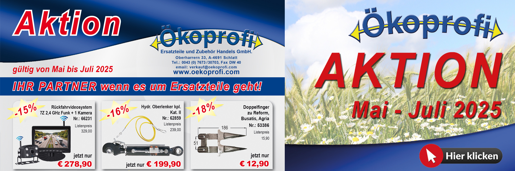 Aktionen Slider