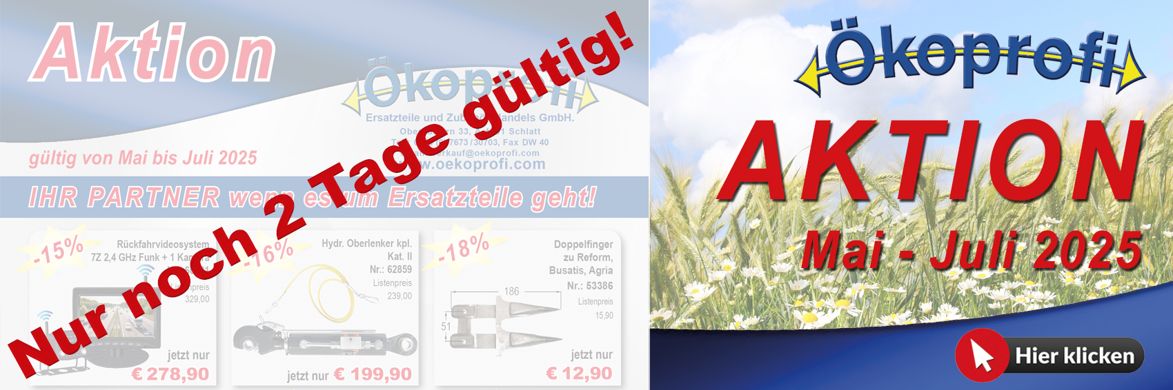 Aktionen Slider
