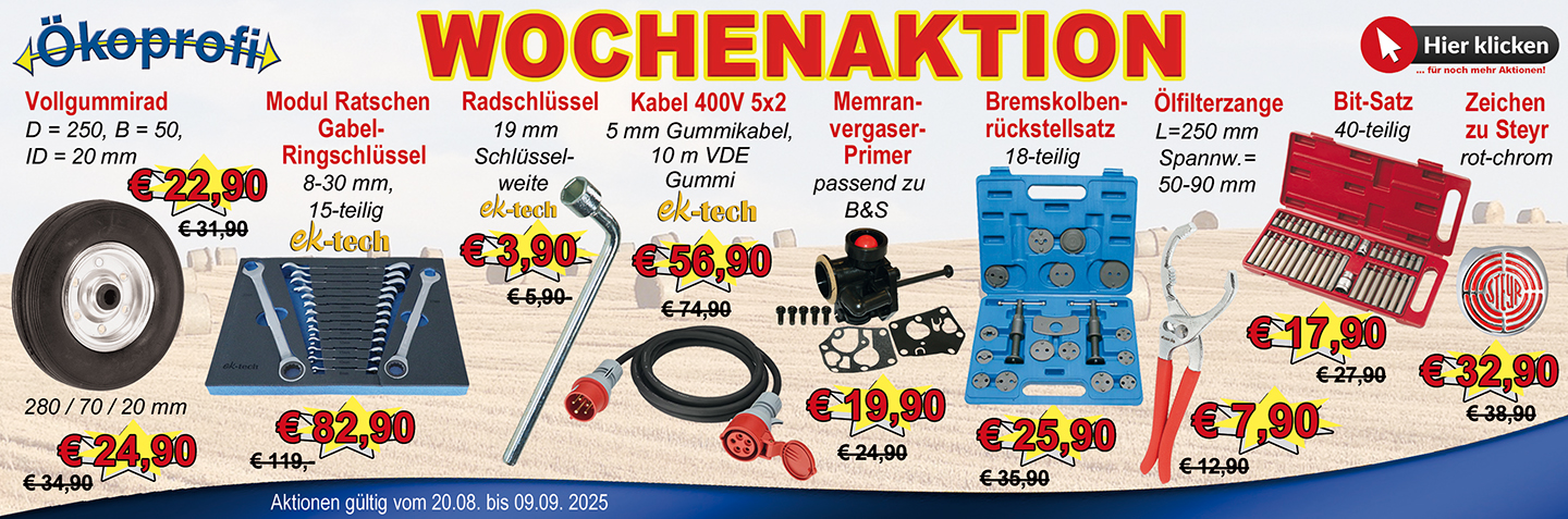 Aktionen Slider