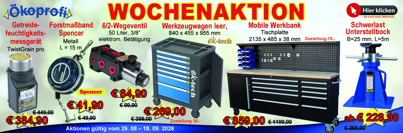 Aktionen Slider