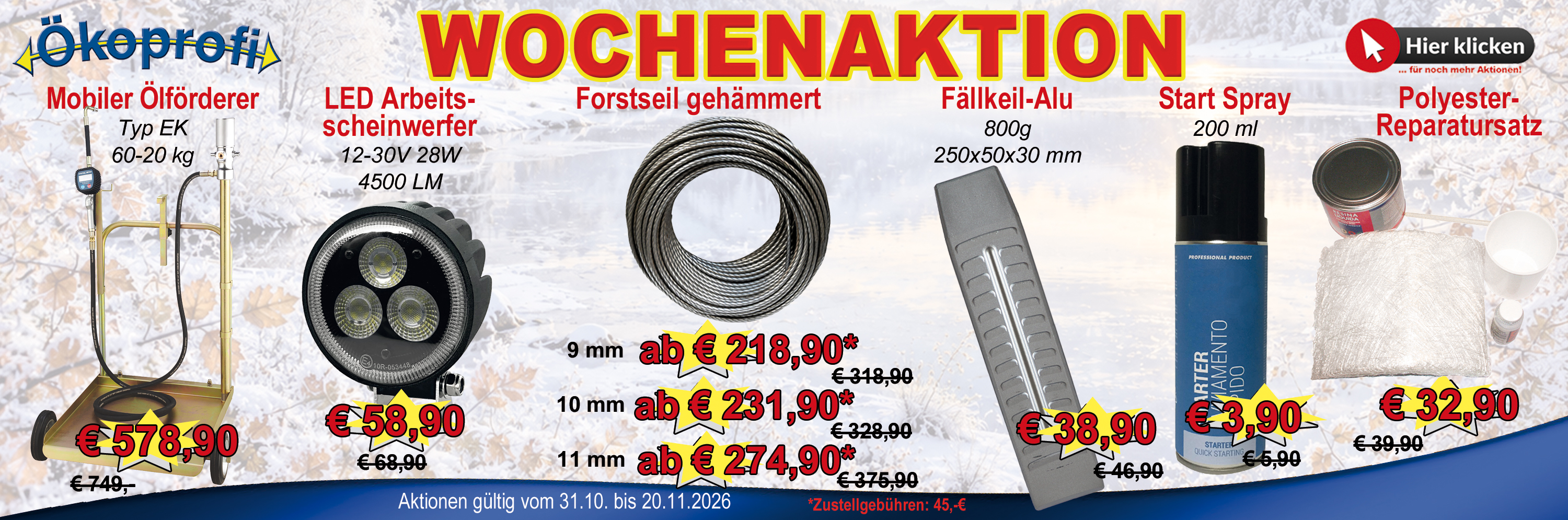 Aktionen Slider
