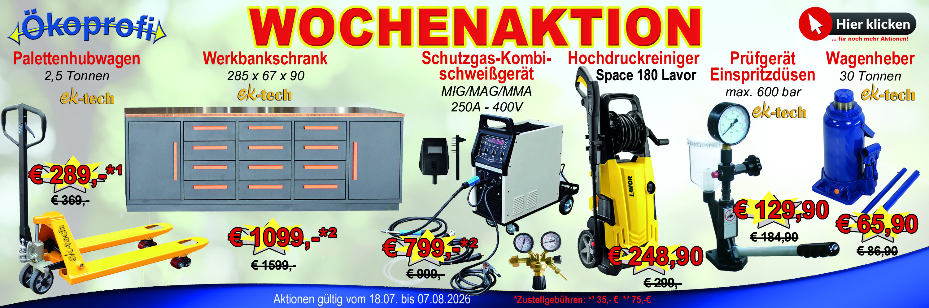 Aktionen Slider