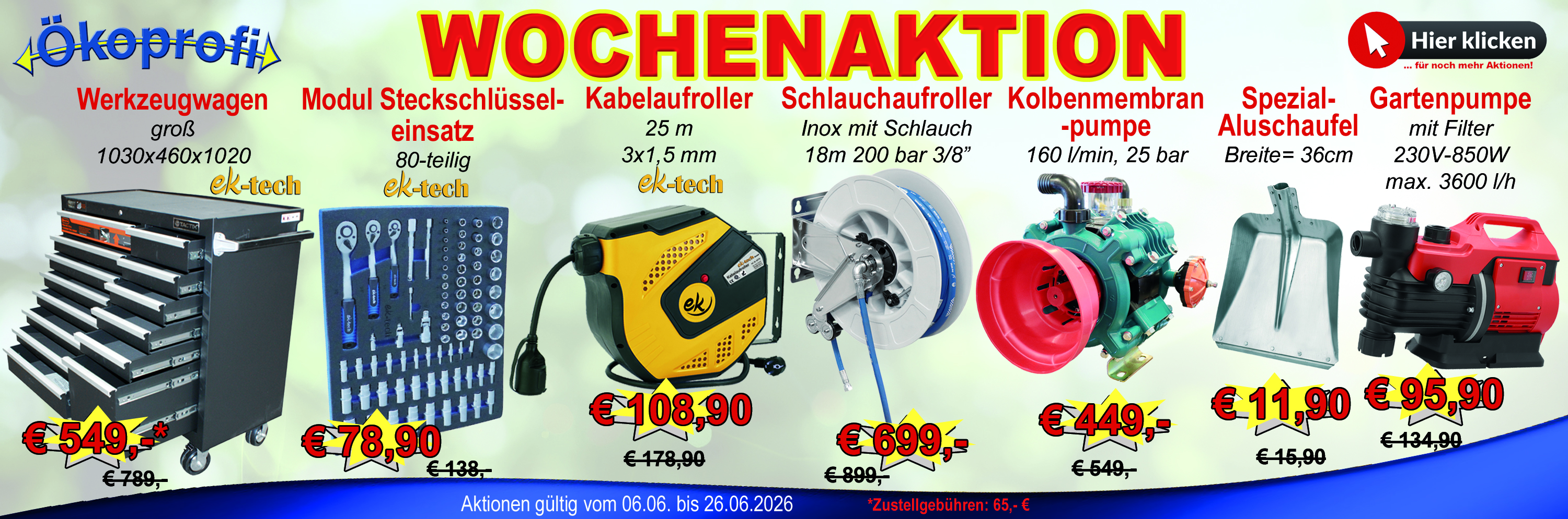 Aktionen Slider