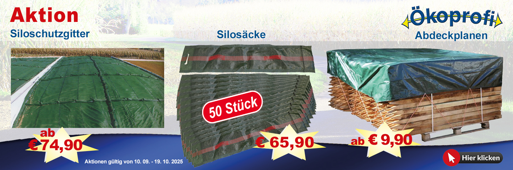 Aktionen Slider