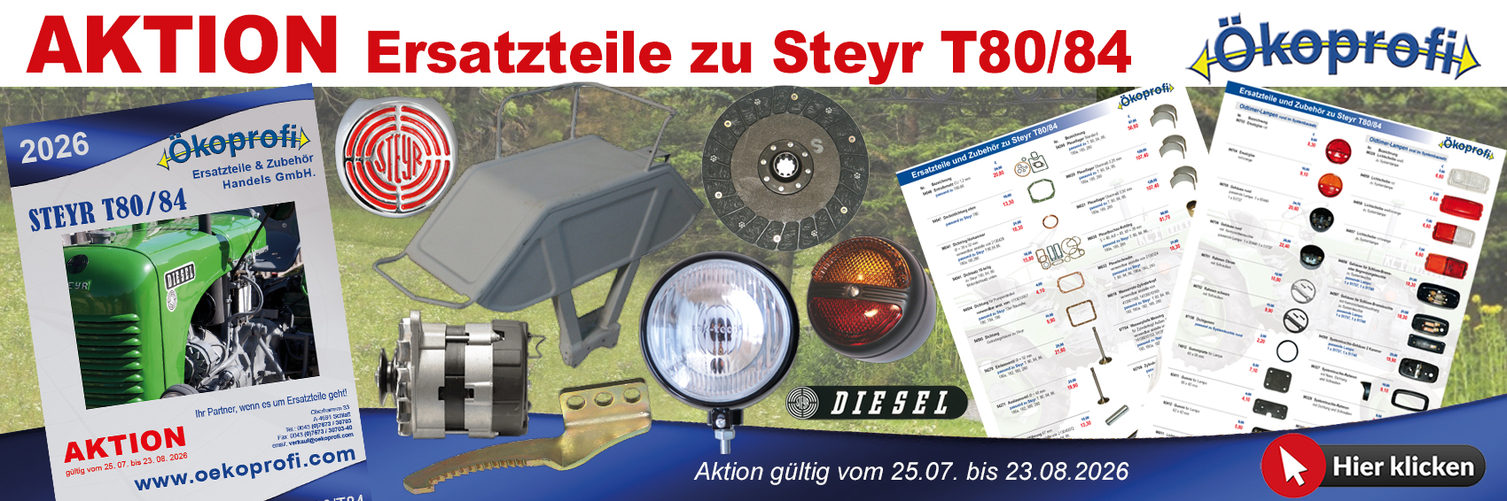 Aktionen Slider