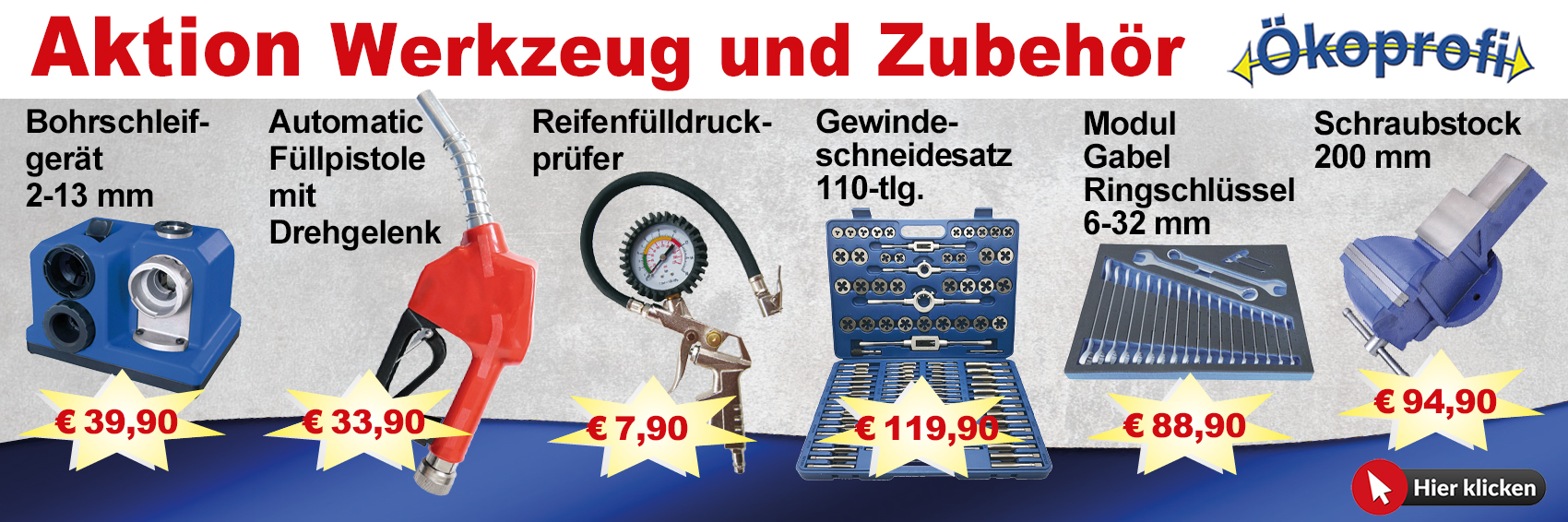 Aktionen Slider