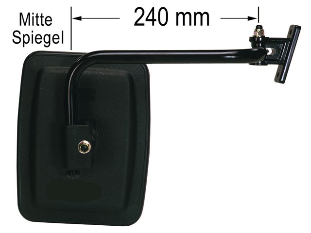 Spiegelglas + Haltefuss Rechts für ADAM konvex beheizbar Außenspiegel :  : Auto & Motorrad