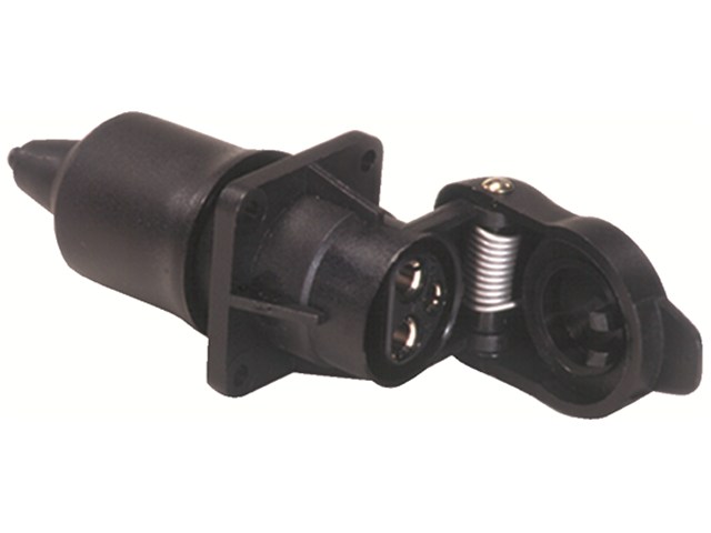 3-poliger Stecker und Buchse 3-polig, 12-V-Traktor 3-polige Steckdose, DIN  9680 wasserdichtes Geschenk TW