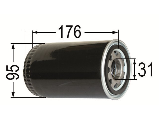 Ölfilter Im Weißen Hintergrund Isoliert. Querschnitt Stock Abbildung -  Illustration von sauber, zylinder: 157485293