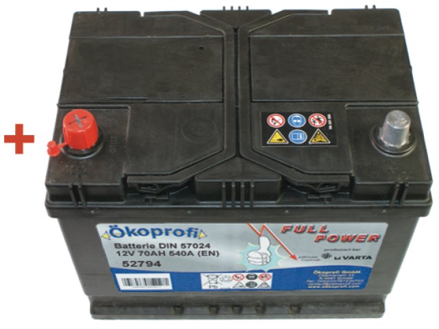 Batterie 12V 70AH 640A, Sonstiges, Ersatzteile