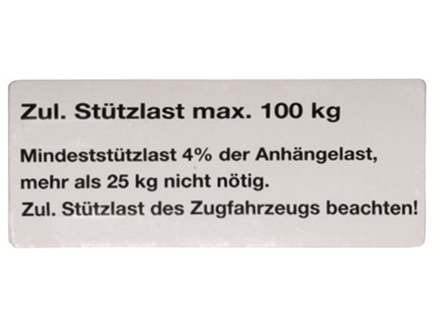 Stützlastwaage bis 100 kg