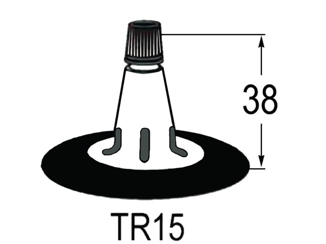 6.00-16 6PR/95A8 BKT AW702 Reifen + Schlauch TR15